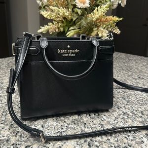 Staci Small Satchel Black – Kate Spade Womens (NWB)